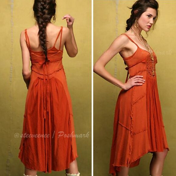 Free People Spanish Dancer Dress ALT ASO Gabriella Montez - Picture 2 of 11